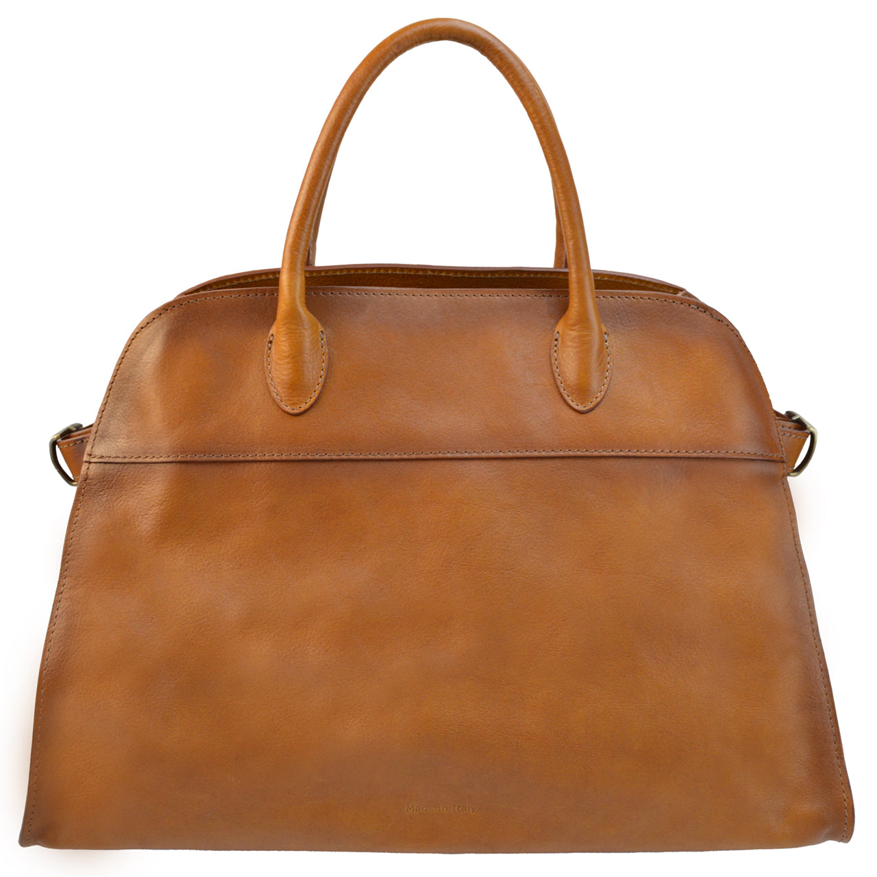 Pratesi Gran Margot B548 in Genuine Leather Bruce Type - Bruce Cognac