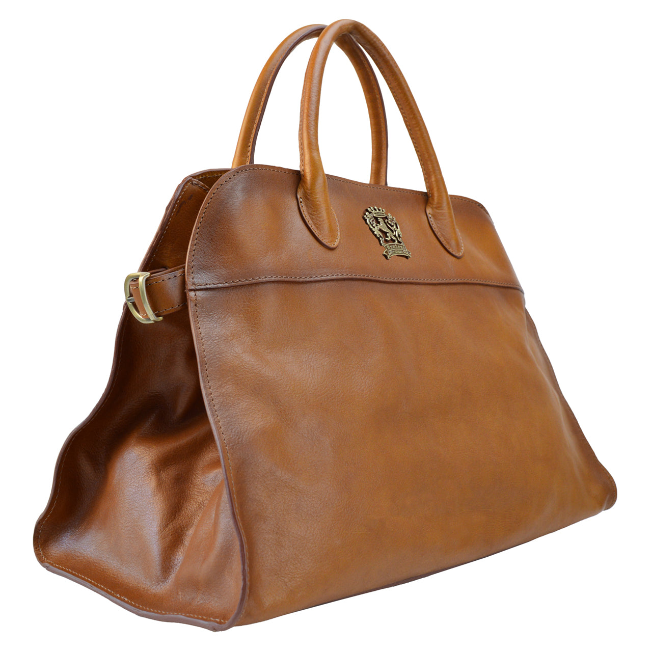 Pratesi Gran Margot B548 in Genuine Leather Bruce Type - Bruce Cognac