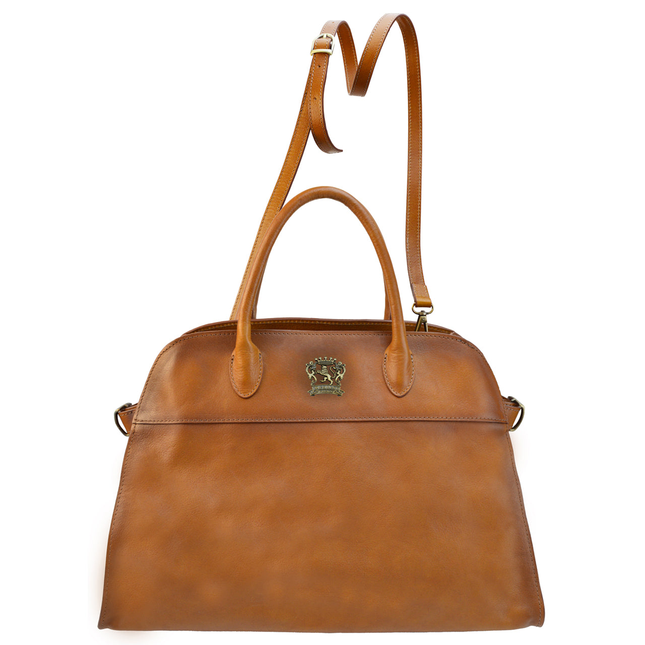 Pratesi Gran Margot B548 in Genuine Leather Bruce Type - Bruce Cognac