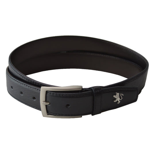 Pratesi Belt in cow leather - Bruce Black