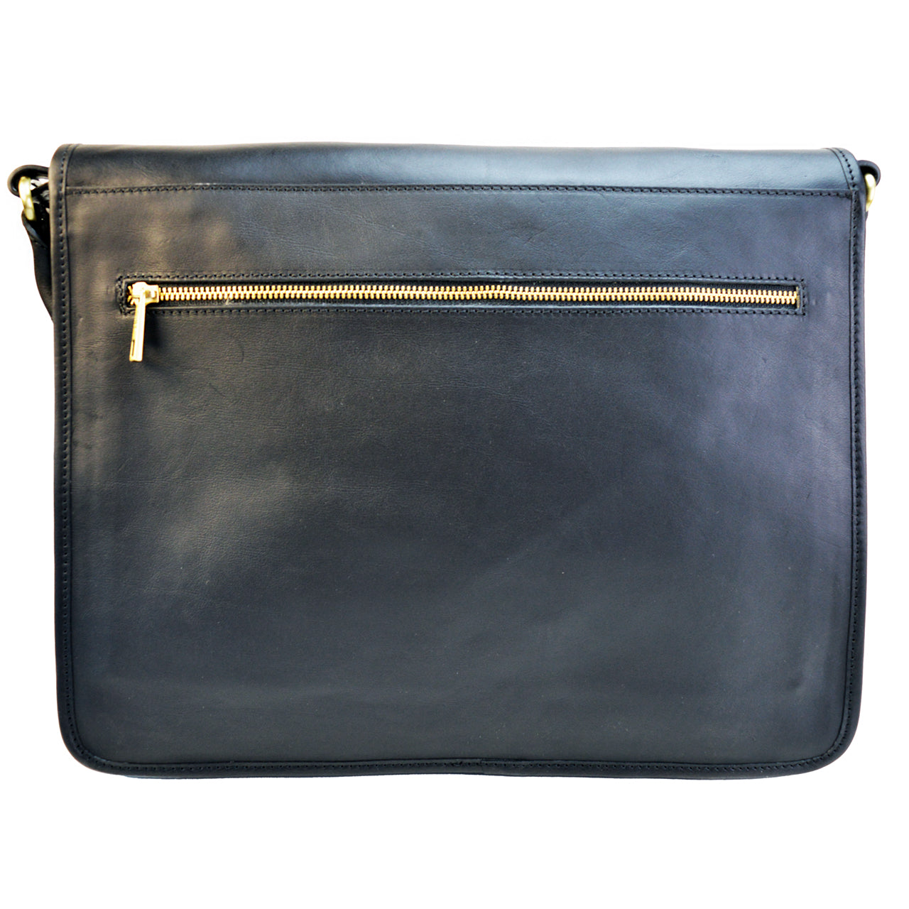 Pratesi Val D'Orcia Cross Body Bag in genuine leather - Black - SZN