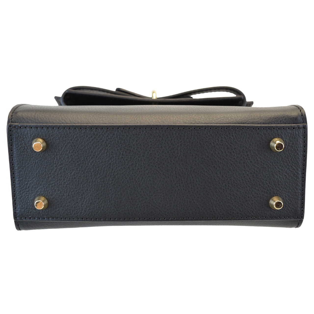 Bolso Pratesi Fondoli en piel italiana teñida vegetal - Negro