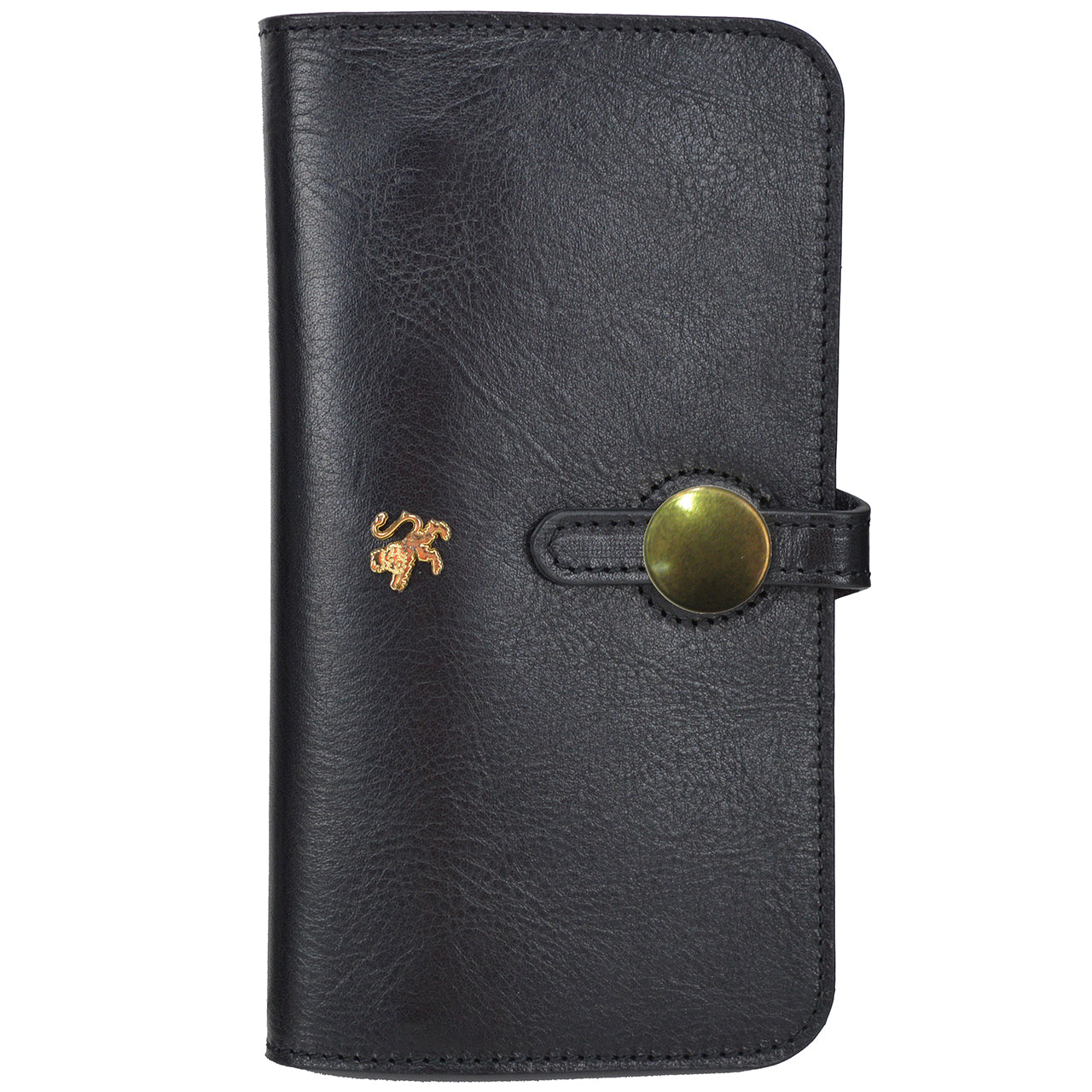 Pratesi Ellera Clutch in Vegetable Dyed Italian Leather - Black