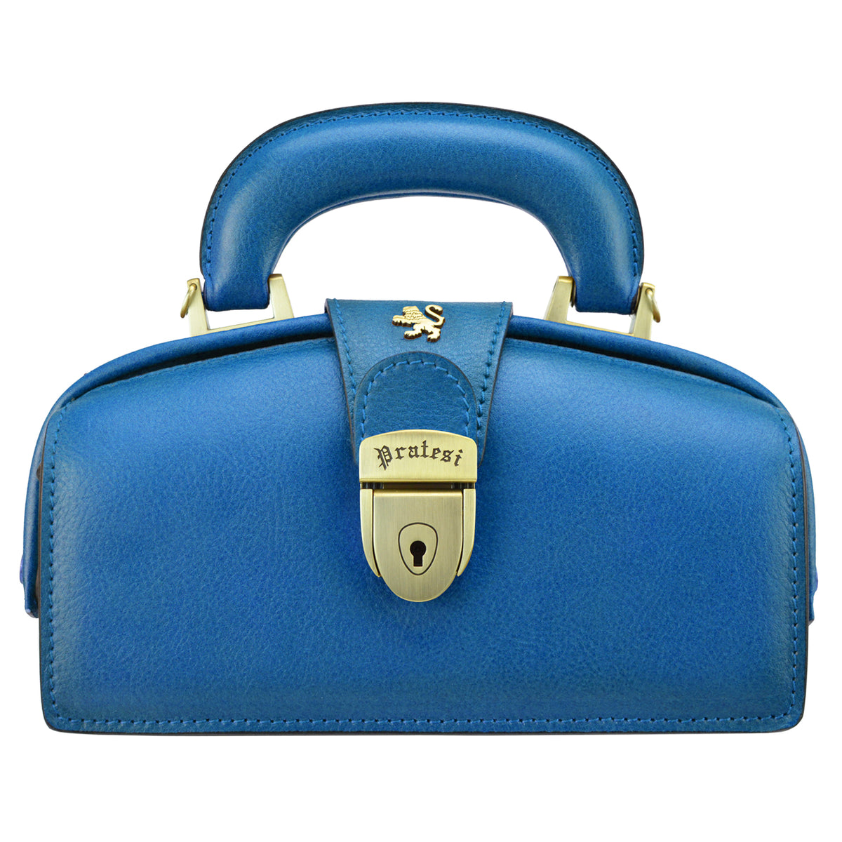 Pratesi Lady Brunelleschi B120/M in cow leather - Bruce Sky Blue - cgpt2