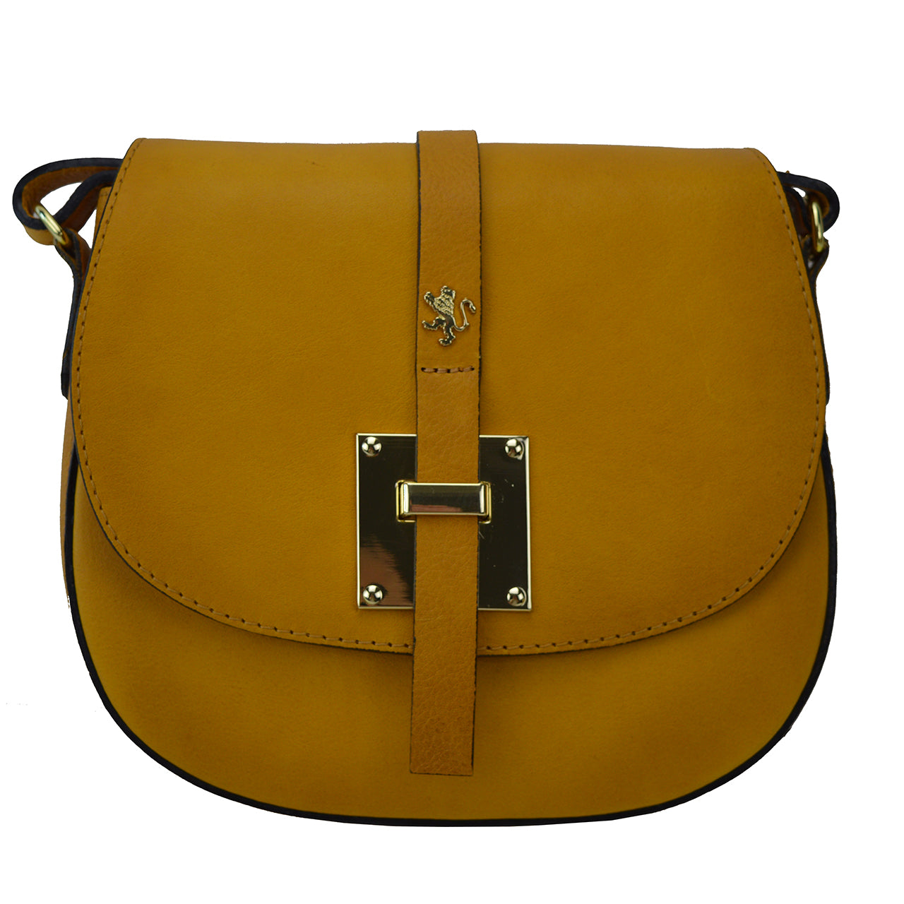 Pratesi Pelago Lady Bag B472 en cuir de vache - Bruce Mustard