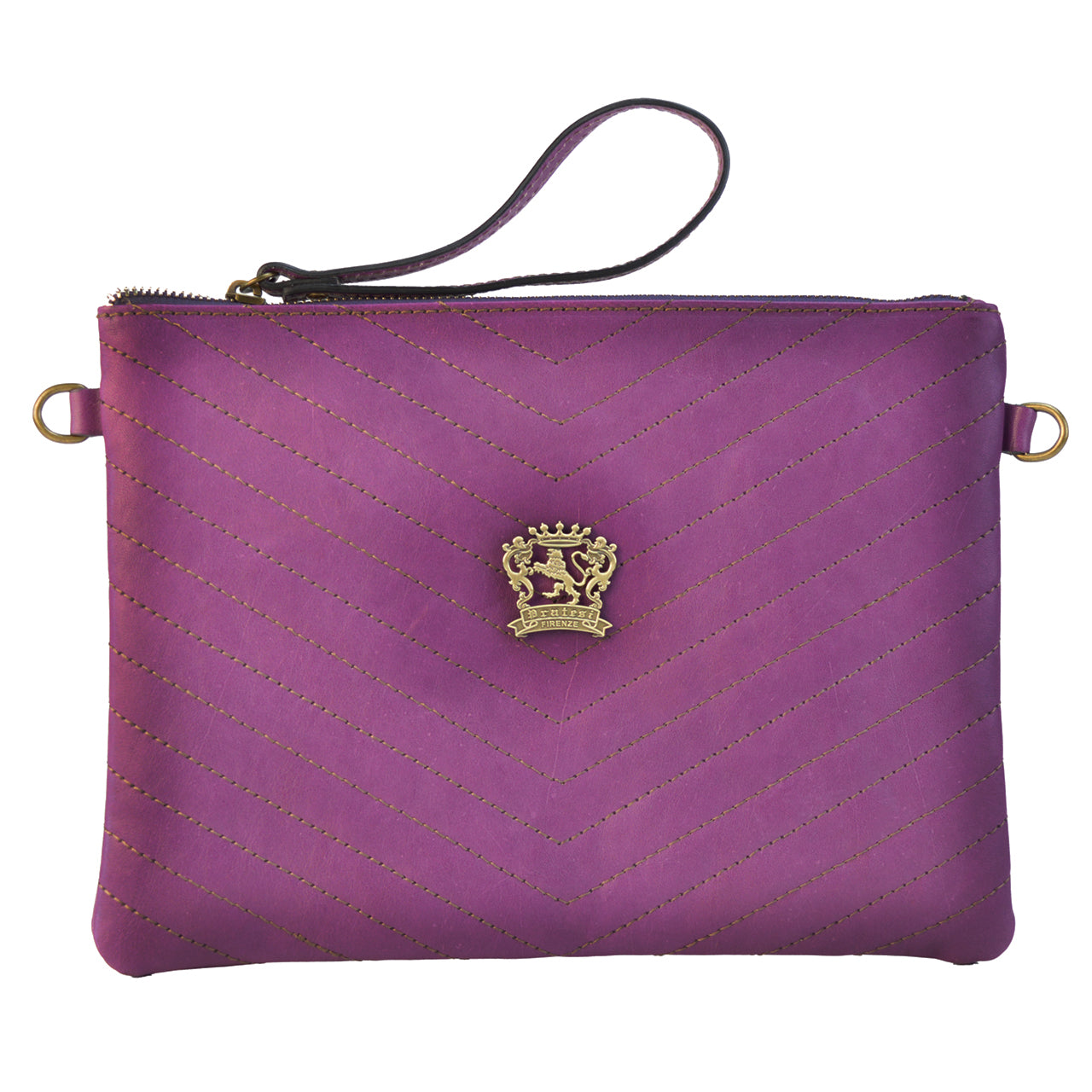 Sac Femme Pratesi Rufina B253/28 en cuir de vache - Bruce Violet