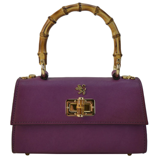 Pratesi Castalia B298/20 Lady Bag in cow leather - Bruce Violet