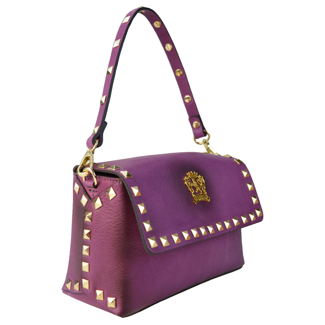 Clutch Pratesi Riccione em couro italiano genuíno tingido com corantes vegetais - Café