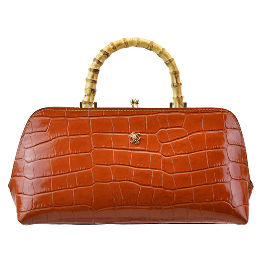 Pratesi Veneziano Handbag K285/P in Cow Leather - King Brown - cgpt2