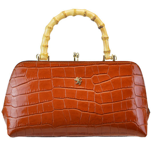 Pratesi Cafaggio HandBag B326 in Full-Grain Leather - Bruce Black - cgpt2