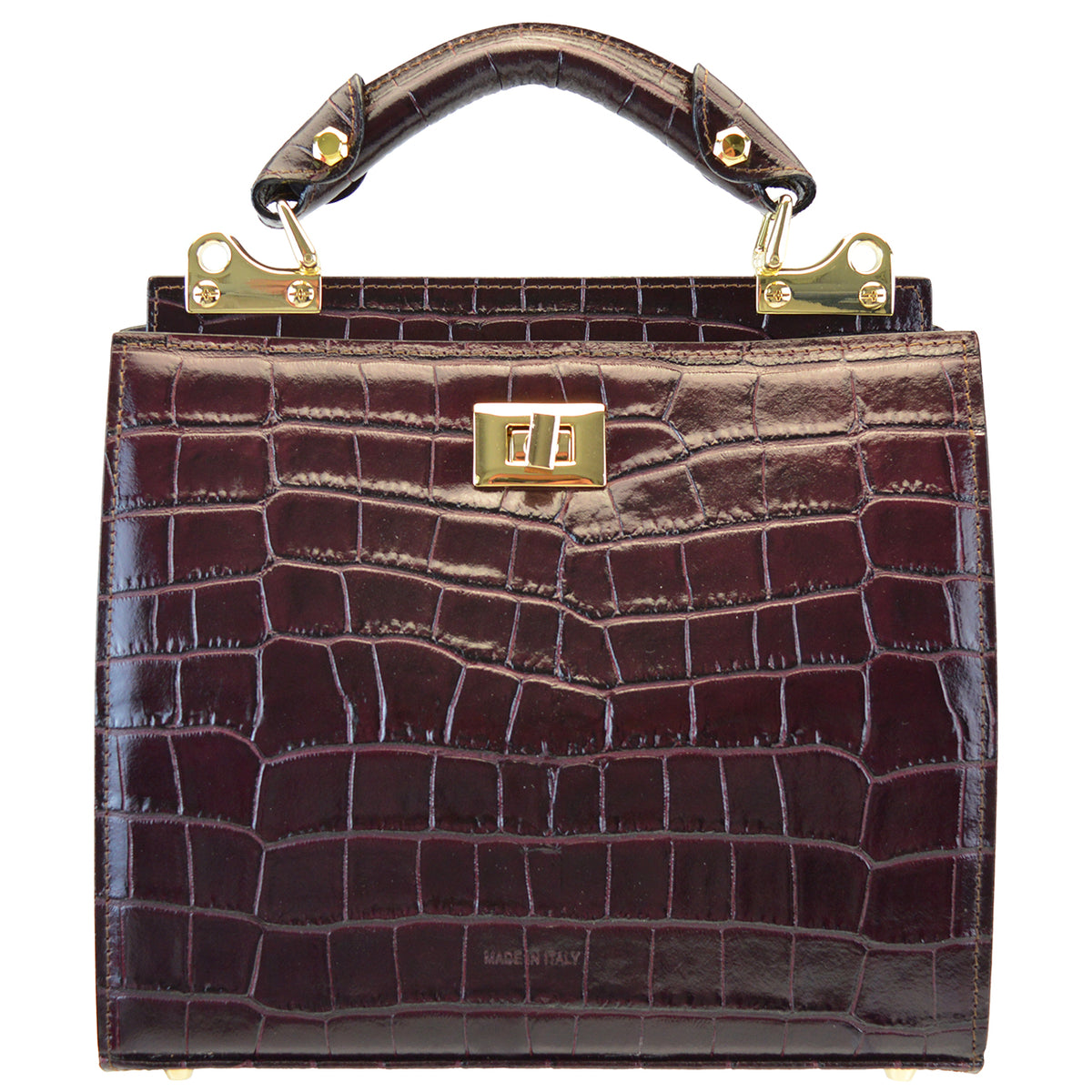 Pratesi EN Anna Maria Luisa de' Medici K150/26 Lady Bag in cow leather - King Fuchsia - cgpt2