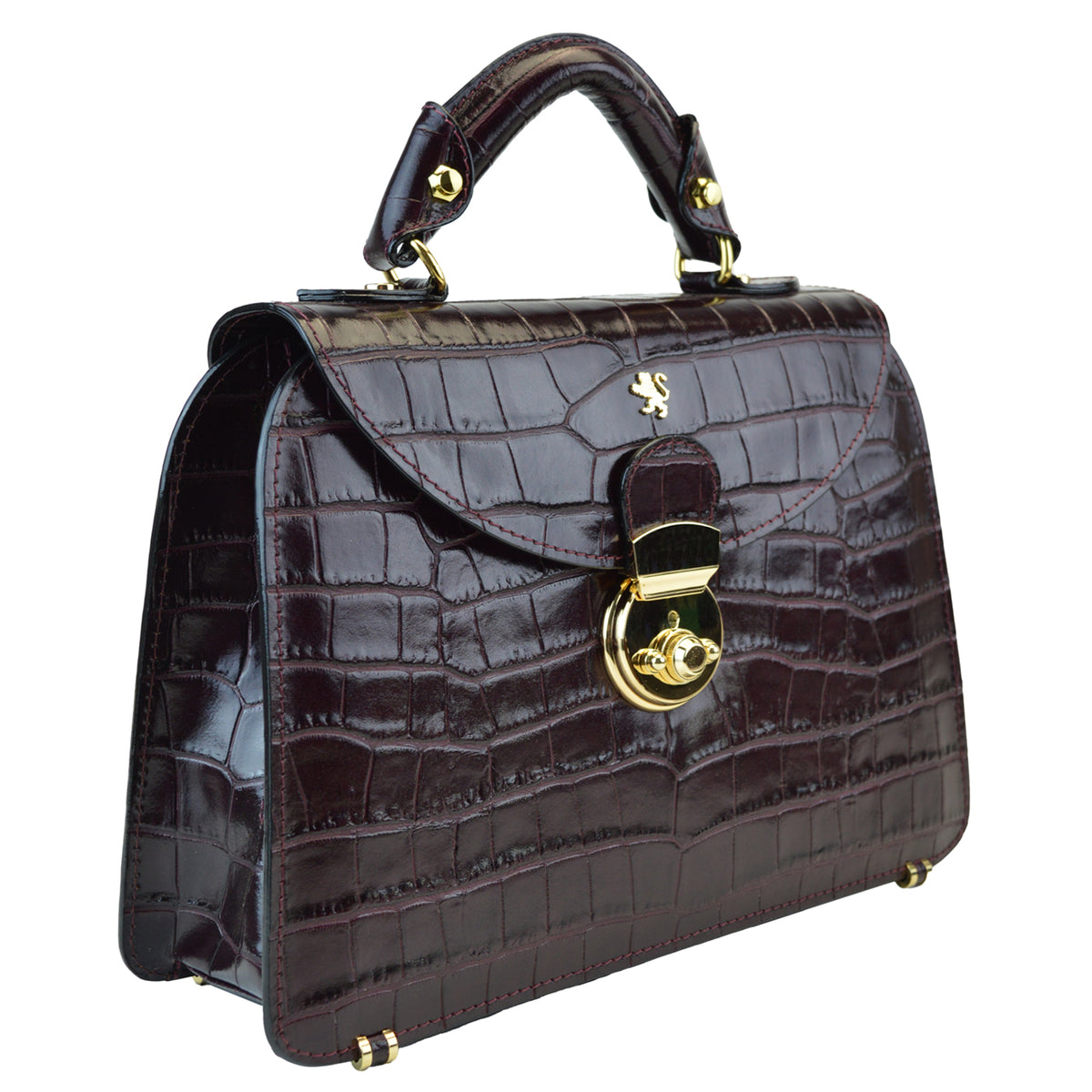 Pratesi Veneziano Handbag K285/P in Cow Leather - King Chianti - cgpt2
