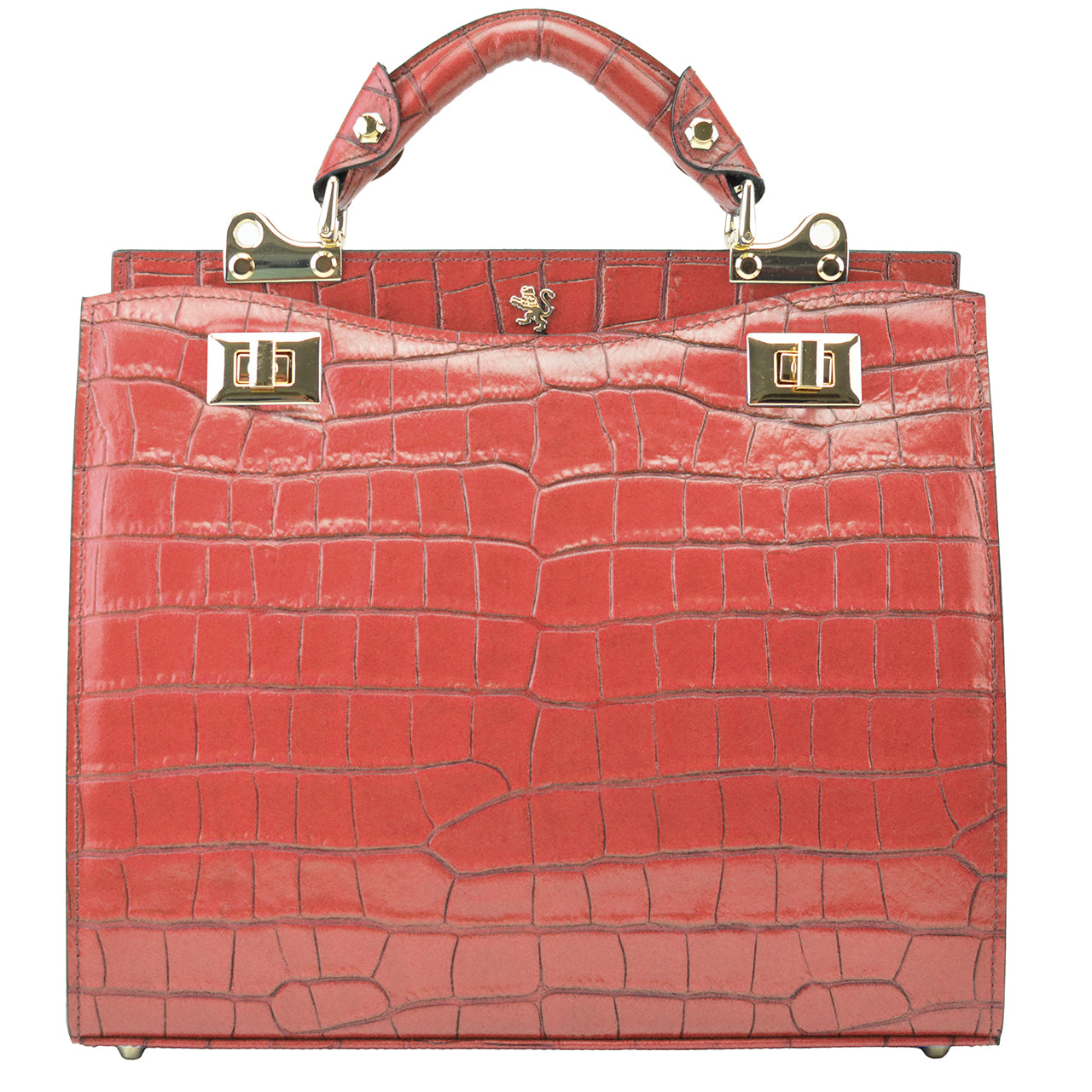 Pratesi Anna Maria Luisa de' Medici K150/32 Lady Bag in cow leather - King Cherry - LQE2