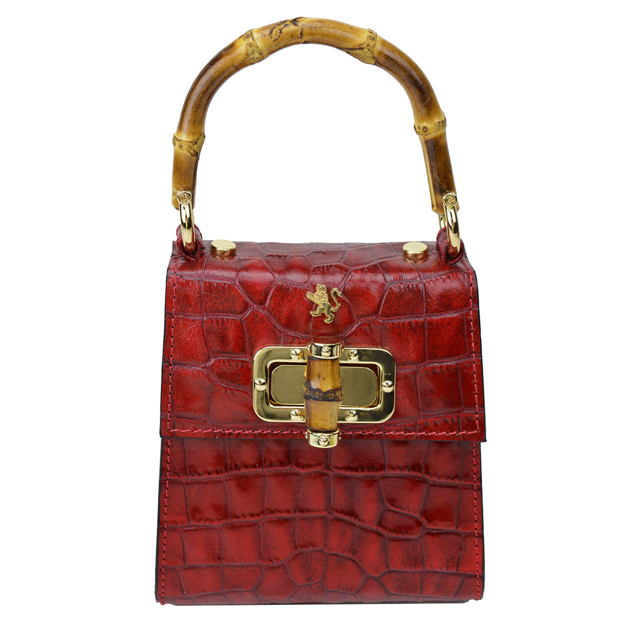 Pratesi Castalia K298/22 Lady Bag in genuine leather - King Cherry - SZN