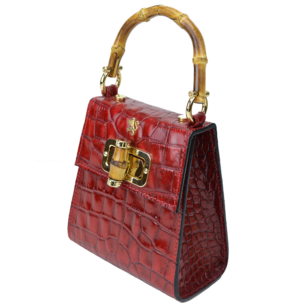 Pratesi Castalia K298/22 Lady Bag in genuine leather - King Cherry - SZN