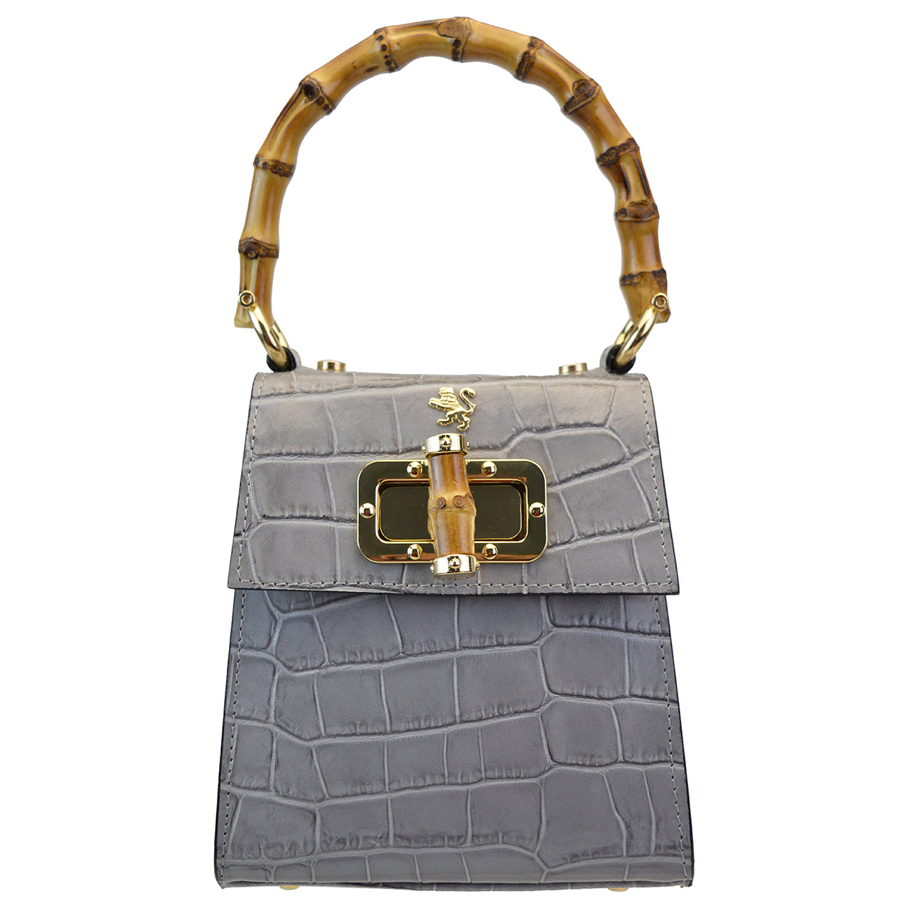 Pratesi Castalia K298/22 Lady Bag in cow leather - King Grey - LQE2