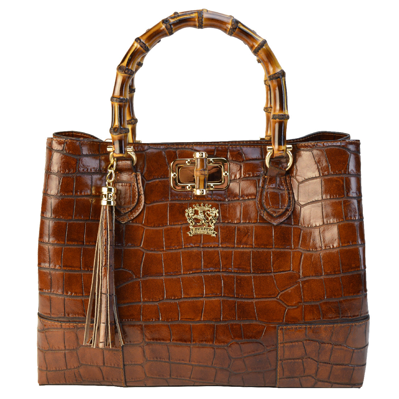 Bolso Bandolera Pratesi Sarteano en piel de vaca K291 - King Brown