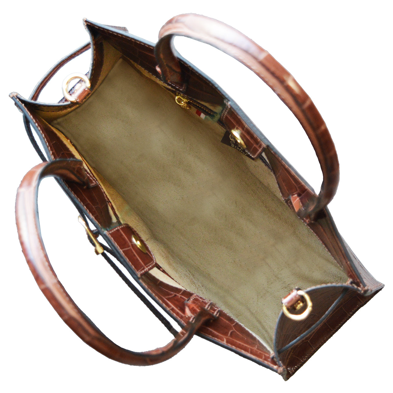 Pratesi Anichina Woman Bag K367 in Genuine Leather - King Brown - LQE2