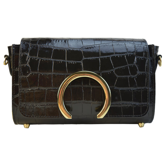 Sac Pratesi Portovenere K200 en cuir de vache - King Black