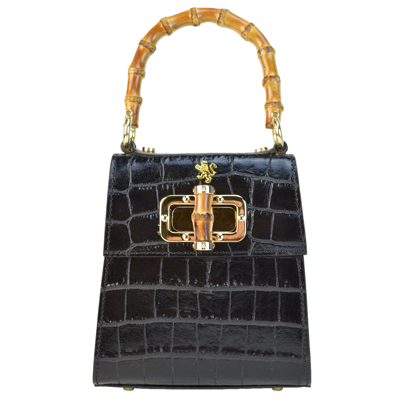 Pratesi Castalia K298/22 Lady Bag in genuine leather - King Black - SZN