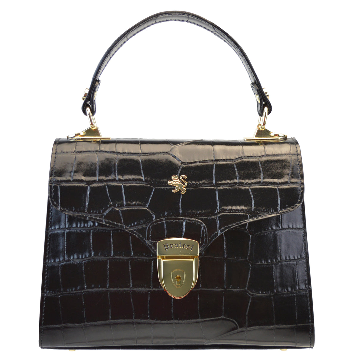 Pratesi Candeli Lux Handbag R565/27 in genuine leather - Radica Grey - cgpt2