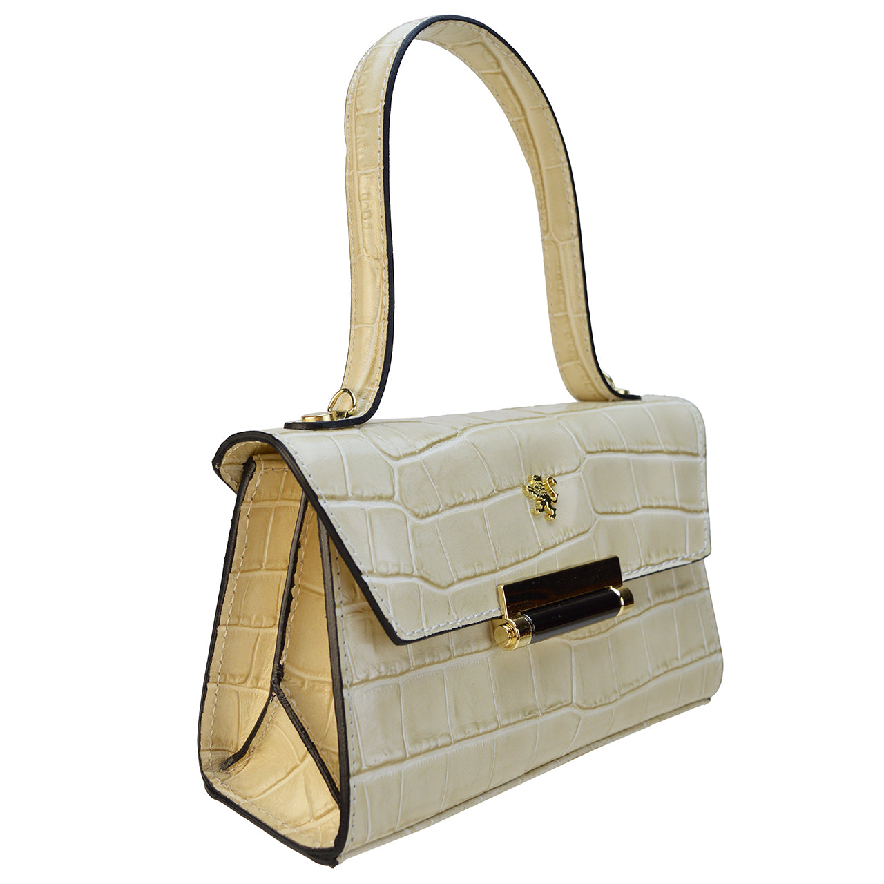 Bolso Lady Pratesi Miss Impruneta K146 en piel de vaca - King Emerald