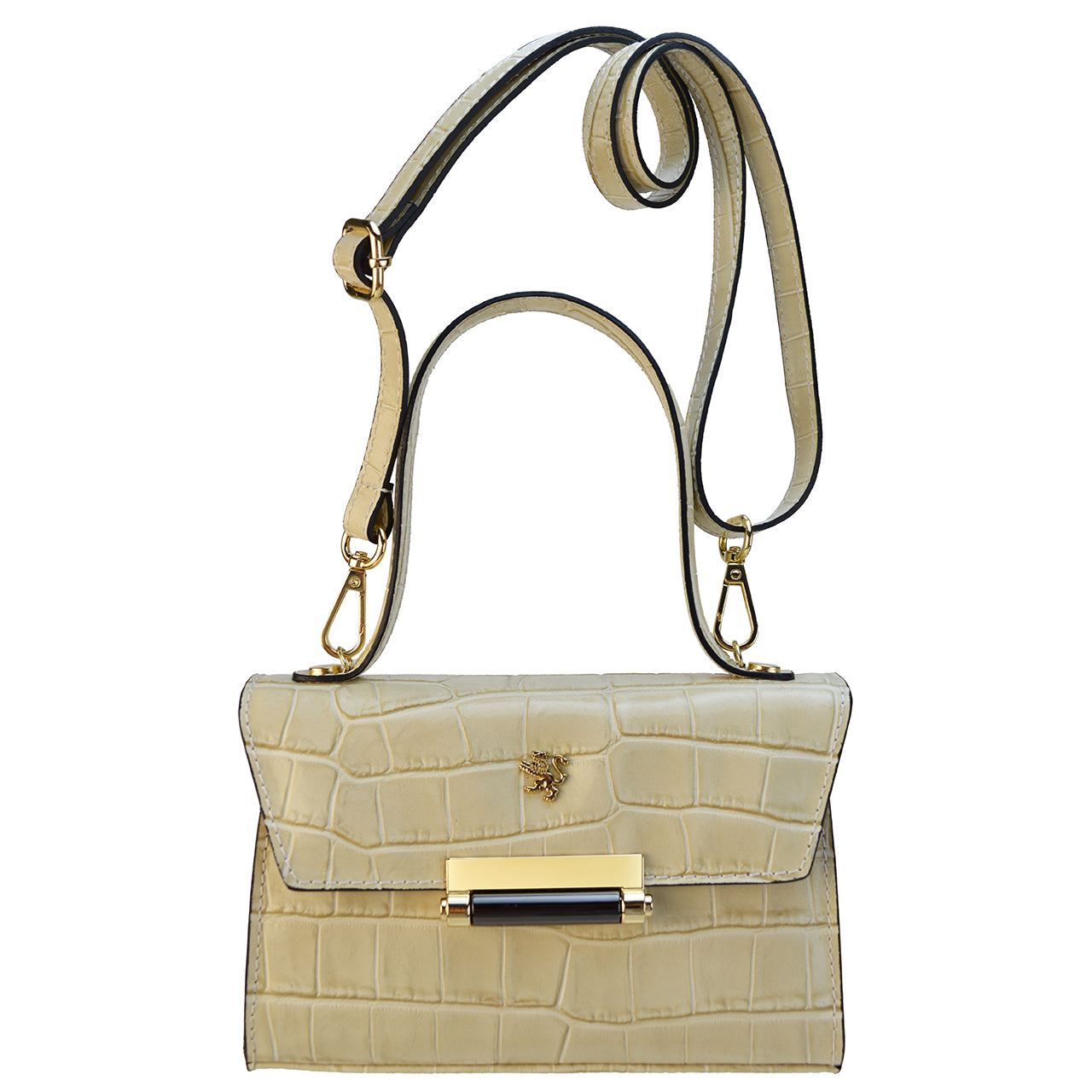 Bolso Lady Pratesi Miss Impruneta K146 en piel de vaca - King Emerald