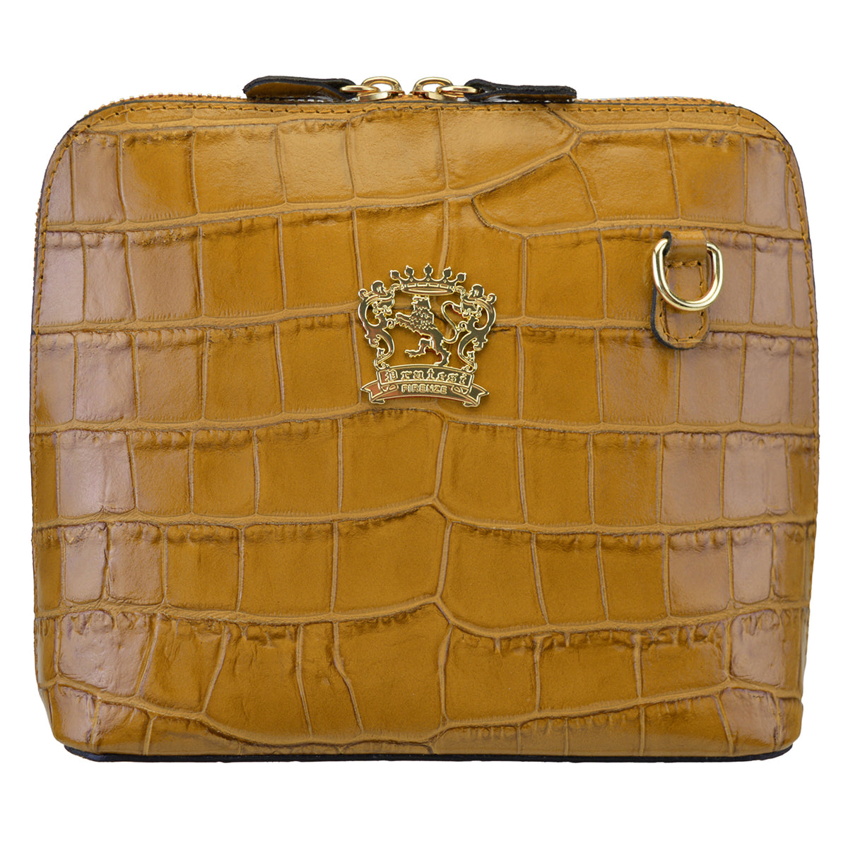 Pratesi Gran Volterra K467/G Lady Bag in Genuine Leather - King Cognac - cgpt2