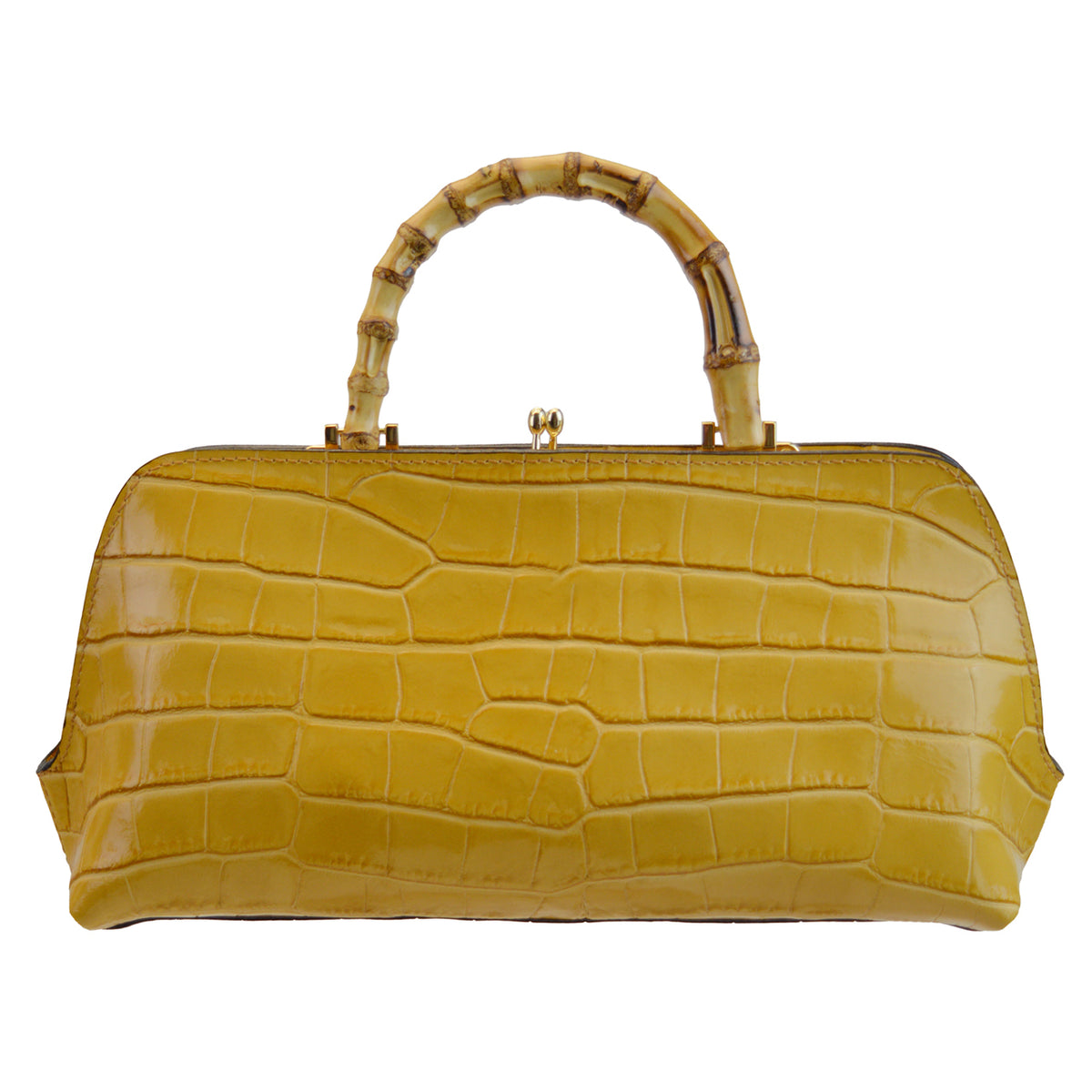 Pratesi Candeli Lux Handbag K565/27 in Genuine Leather - King Orange - cgpt2