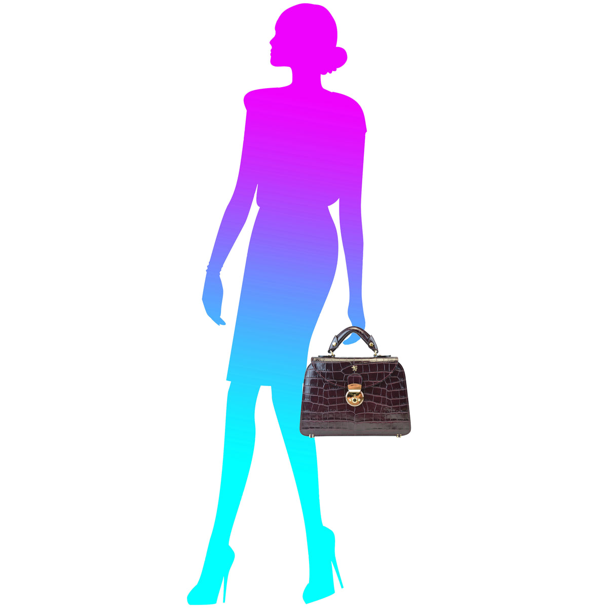 Pratesi Veneziano Handbag K285/P in Cow Leather - King Chianti - cgpt2