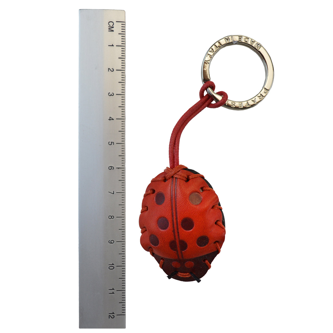 Pratesi Key Holder Charms P111 - Cognac Soccer Ball