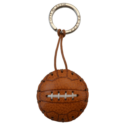 Pratesi Key Holder Charms P111 - Cognac Soccer Ball