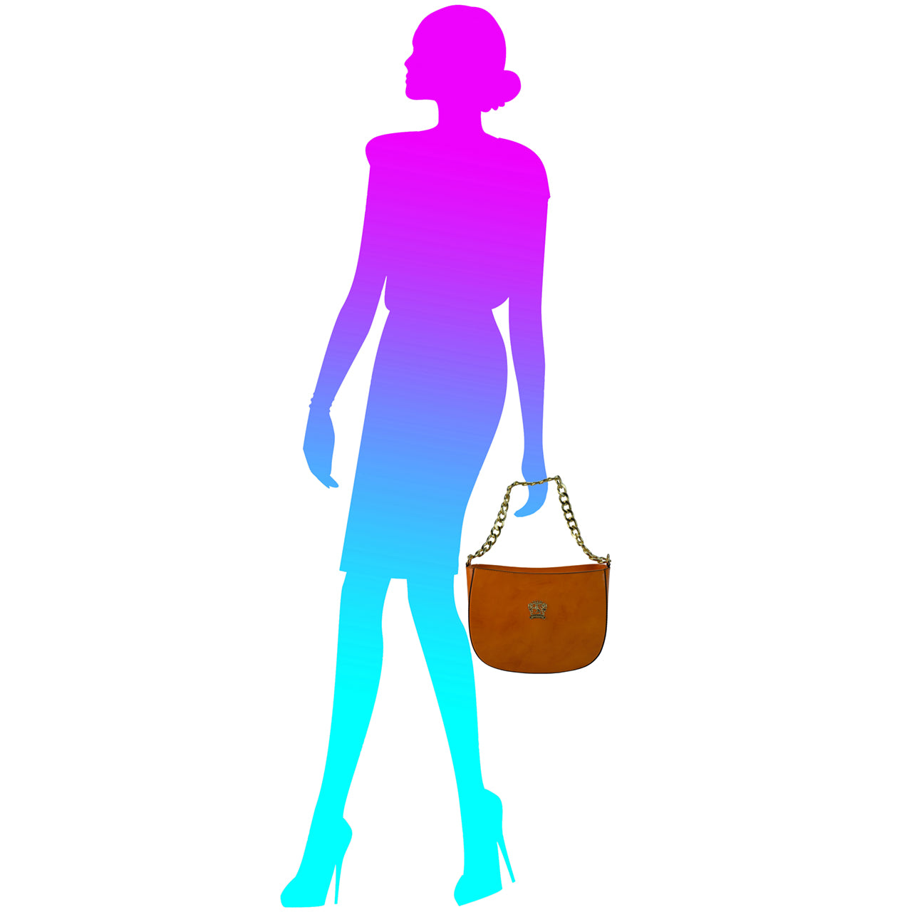 Bolsa Pratesi Rimaggio Lady - Brunelleschi Fúcsia