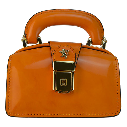 Pratesi Lady 18 Brunelleschi R120/18 en cuir de vache - Orange Radica