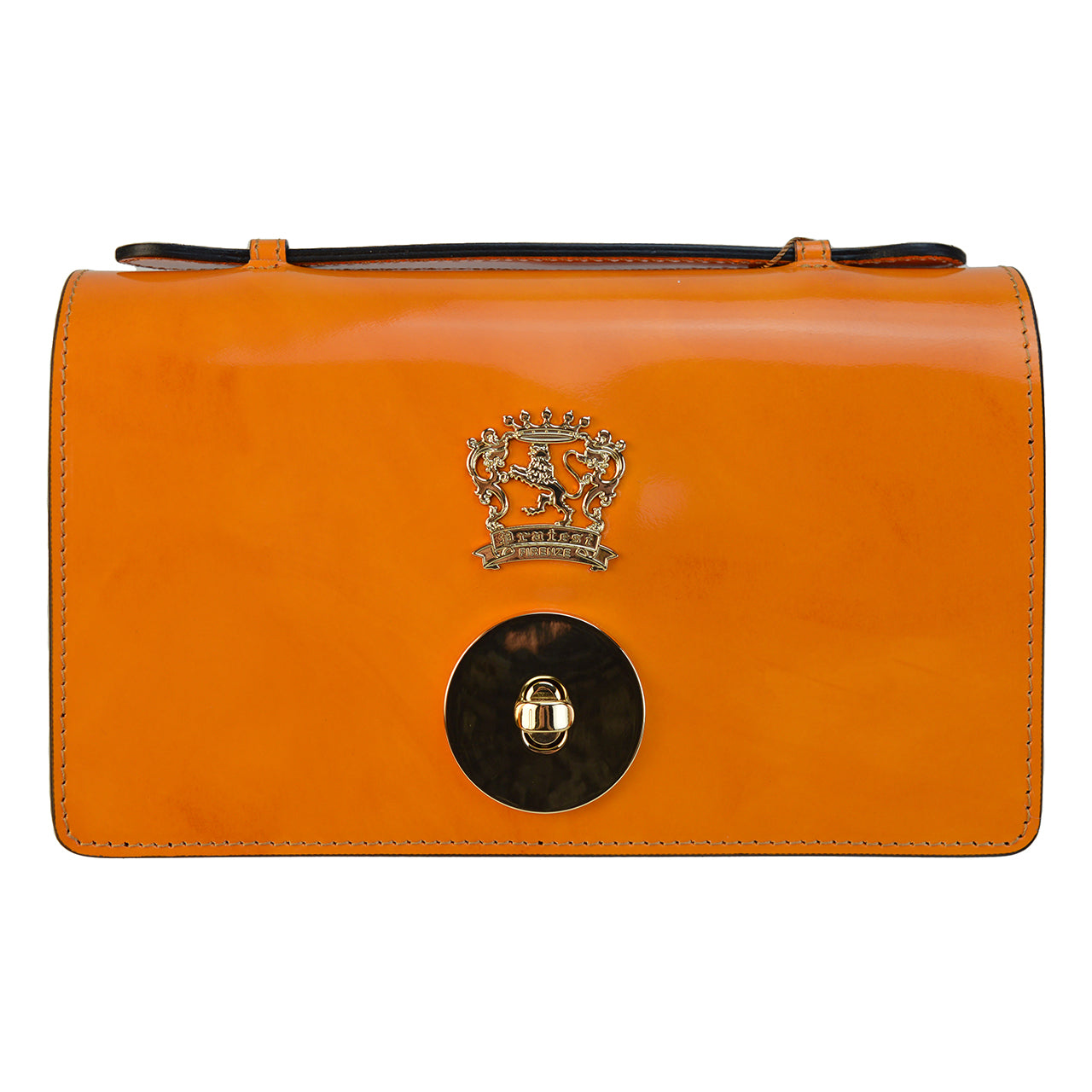 Pratesi Le Falle R194 Sac Lady avec bandoulière chaîne - Radica Orange