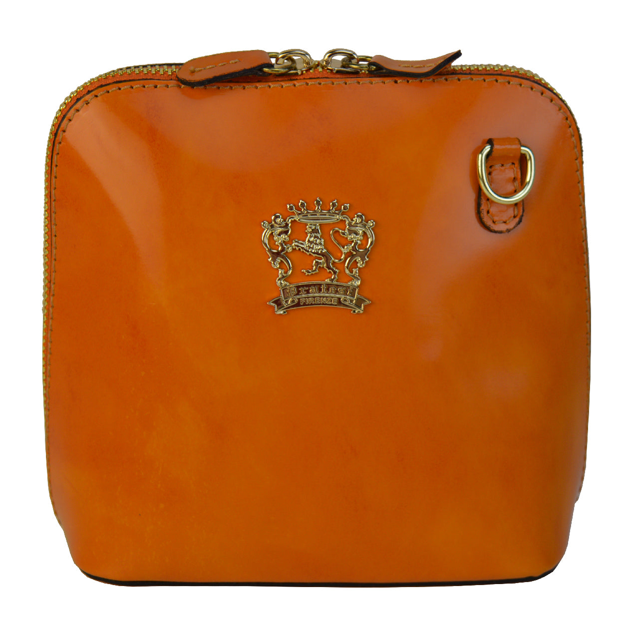 Pratesi Volterra Radica Pochette Mujer en piel de vaca - Radica Naranja