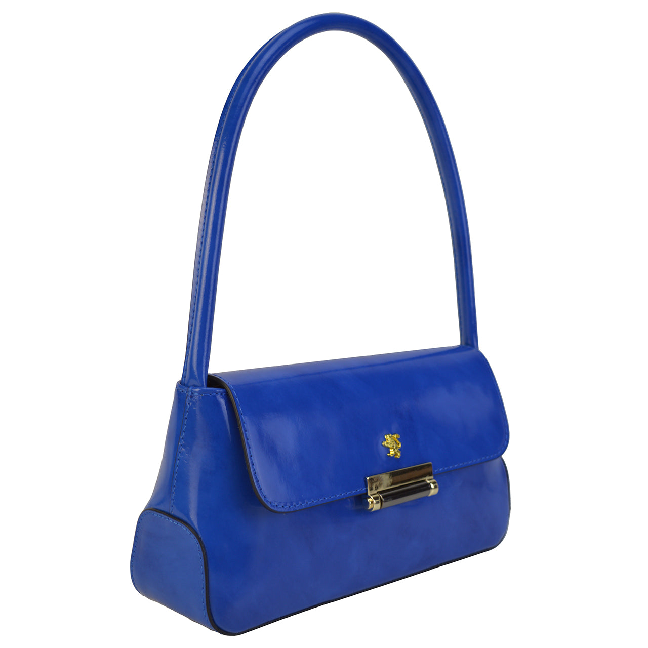 Pratesi Barchetta R290 レディ バッグ カウレザー - Radica Electric Blue