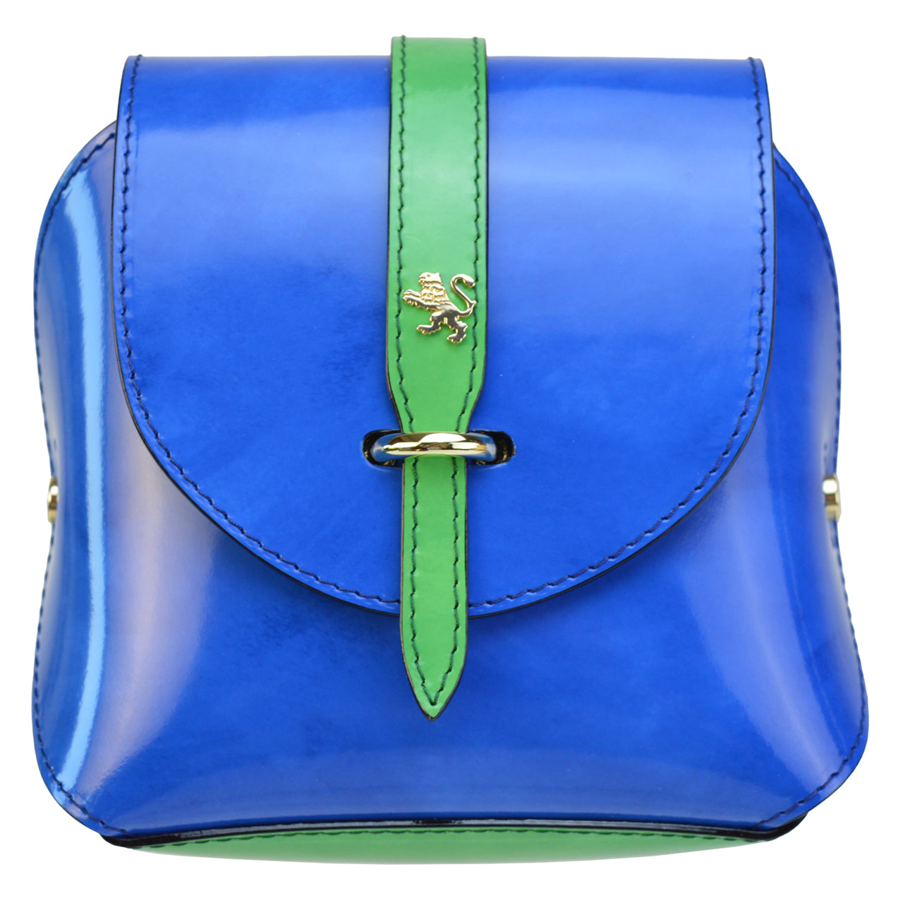 Pratesi Buonconvento R331/L in Genuine Leather - Radica Elecric Blue