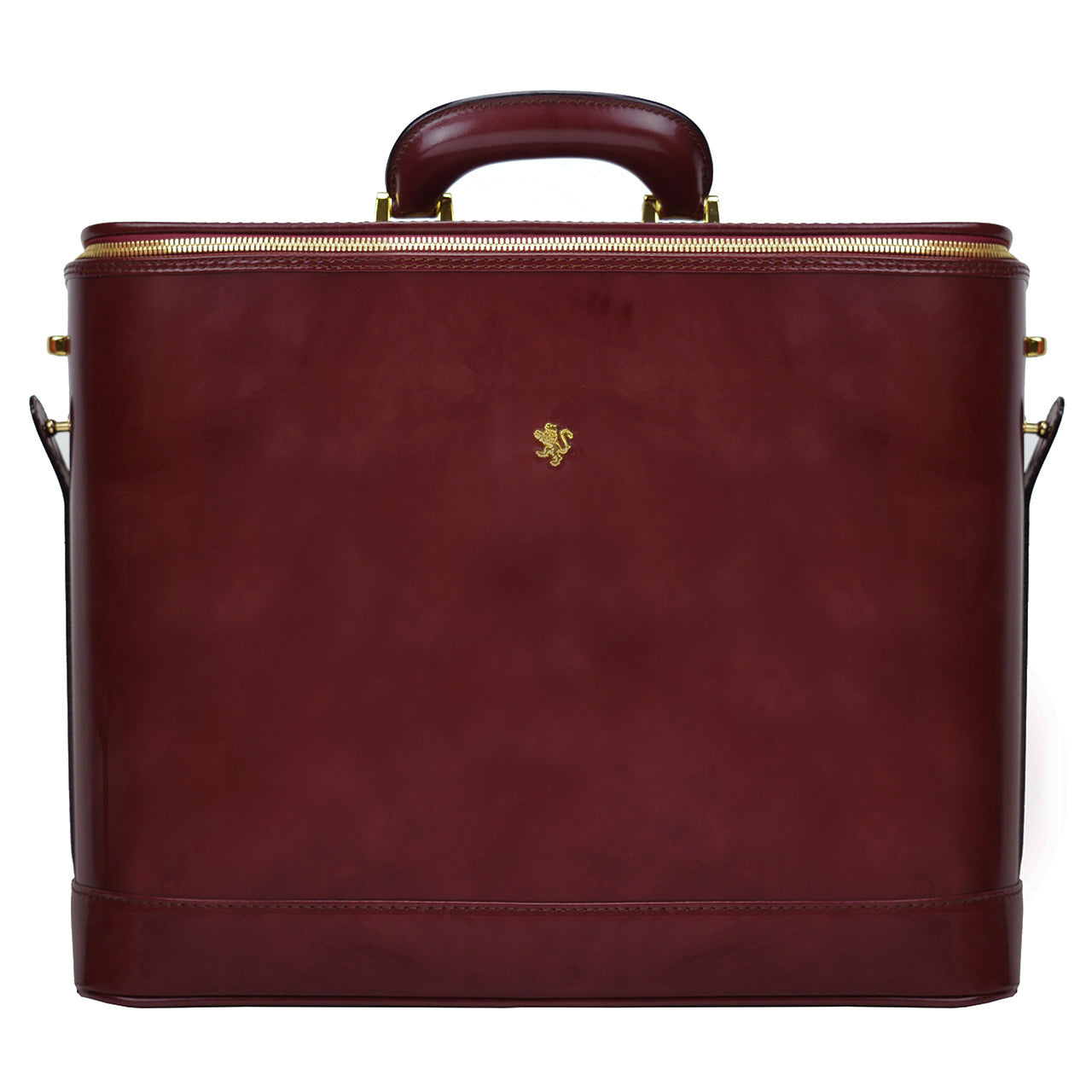 Pratesi Raphaello Laptop Bag 17 en cuero de vaca - Raphaello Laptop Bag R116/17 Chianti