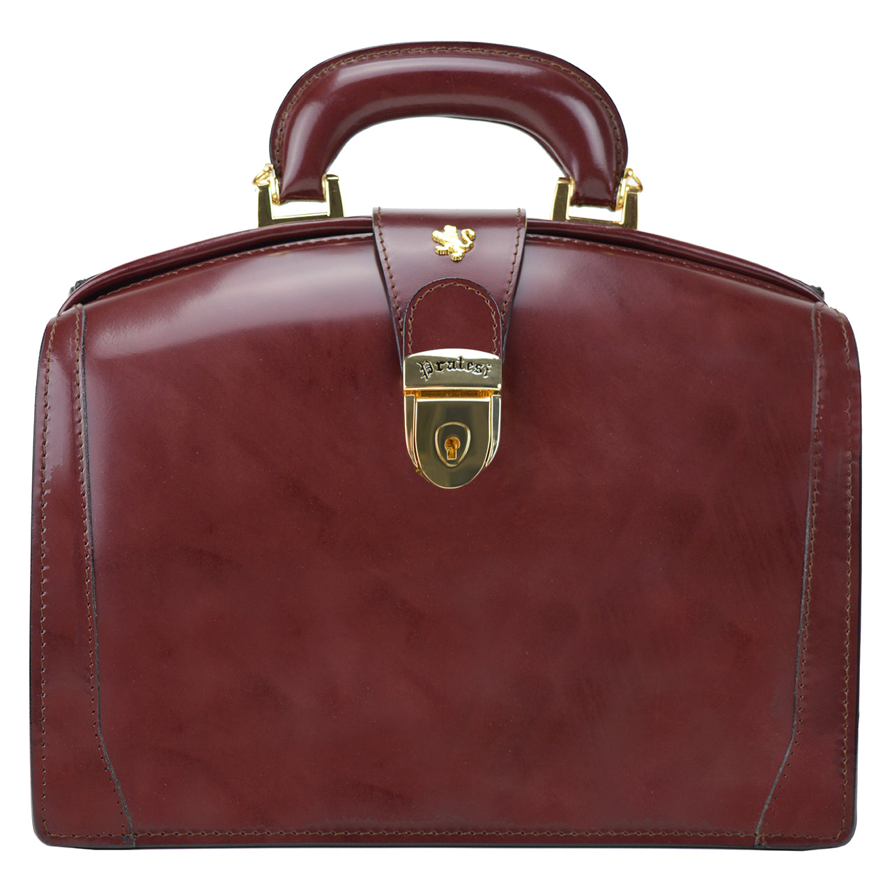 Bolso Pratesi Miss Brunelleschi en auténtica piel italiana - Chianti