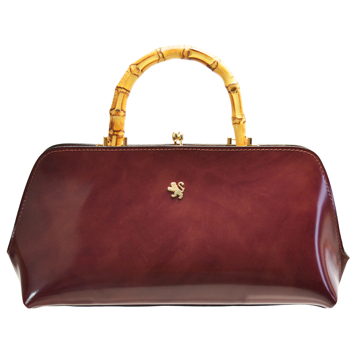 Pratesi Candeli Handbag R565 in genuine leather - Radica Chianti - cgpt2