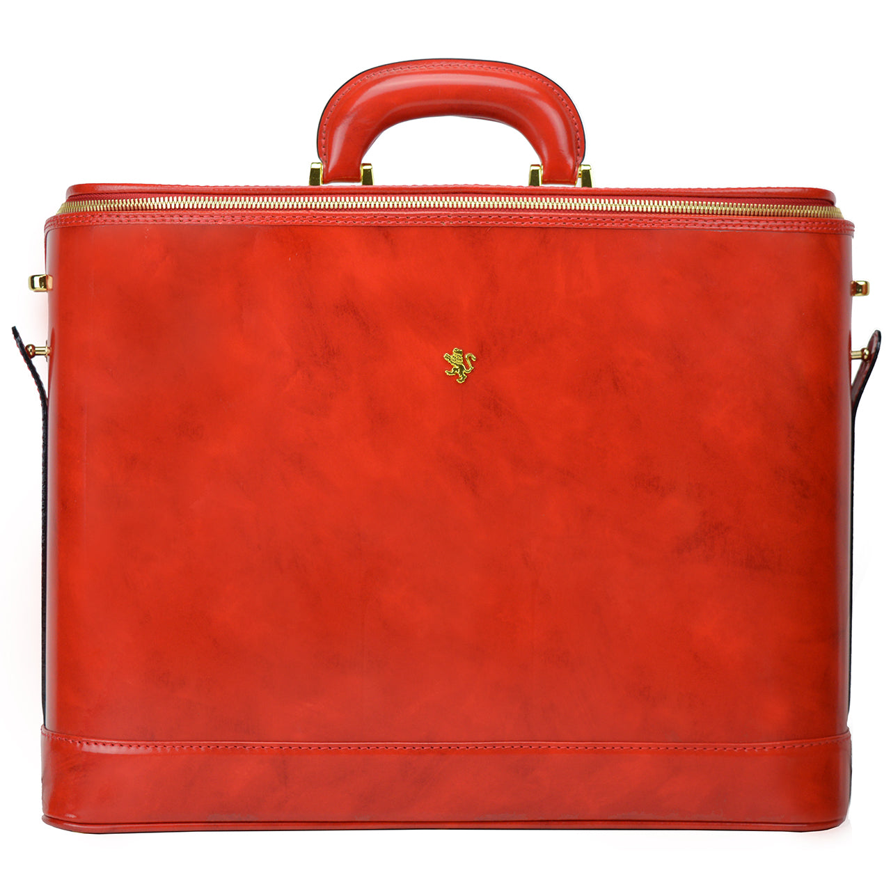 Pratesi Raphaello Laptop Bag 17 en piel de vaca - Raphaello Laptop Bag R116/17 Cereza