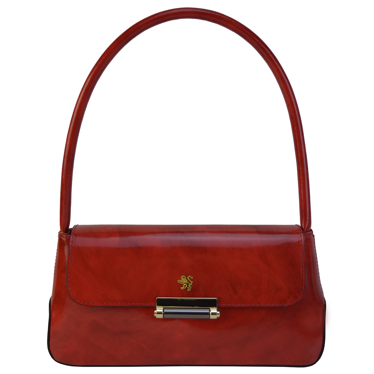 Pratesi Barchetta R290 Lady Bag in genuine leather - Brunelleschi Cherry - SZN