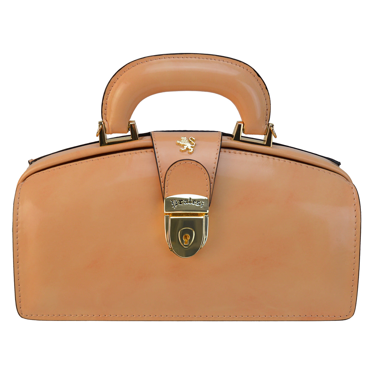 Pratesi Lady Brunelleschi Bag in cow leather - Radica Peach - cgpt2