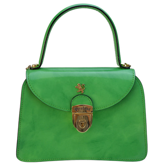 Pratesi Veneziano R285/M 牛革製レディバッグ - Radica Emerald