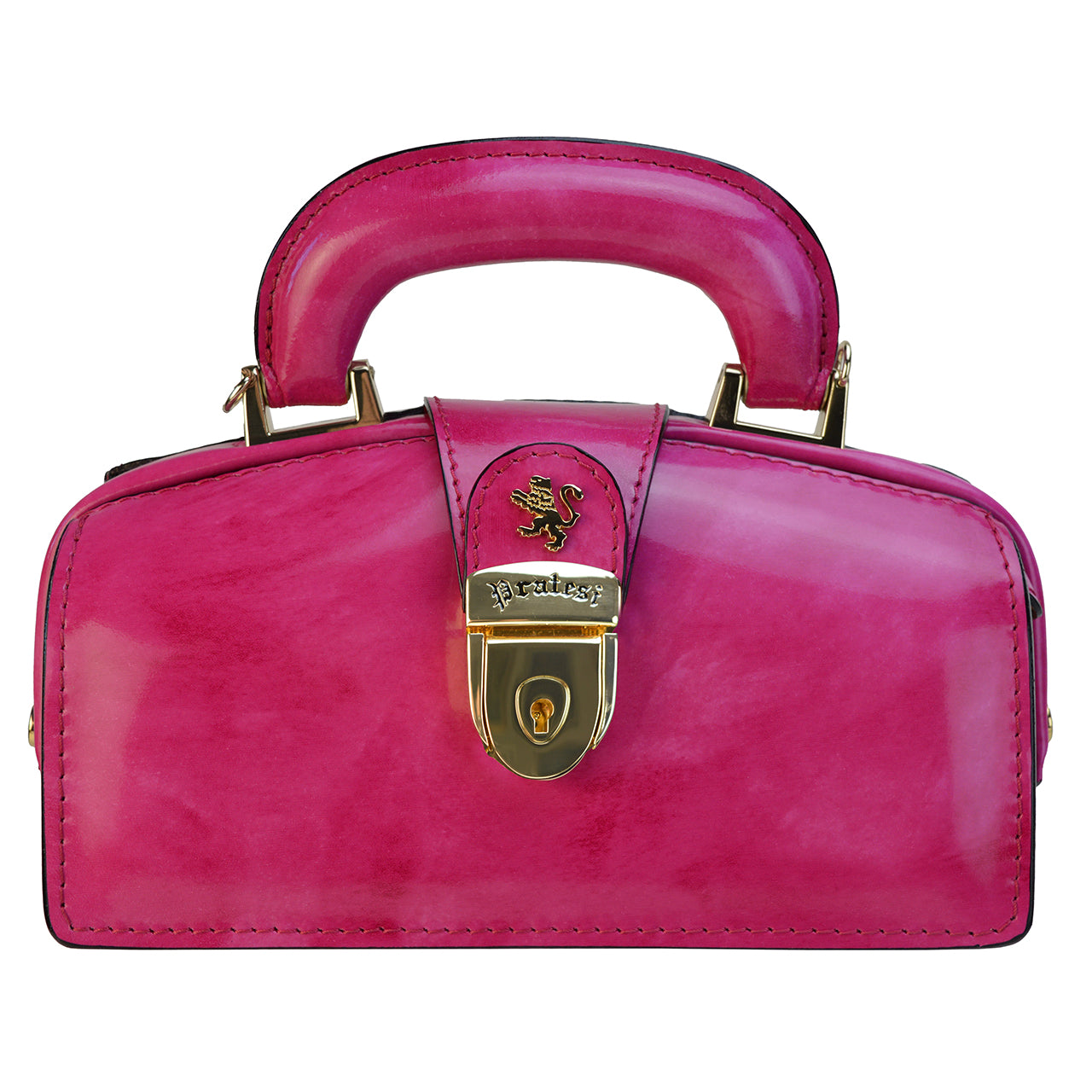 Pratesi Lady Brunelleschi Nana R120/M Woman Bag in true leather - Brunelleschi Fuchsia - SZN