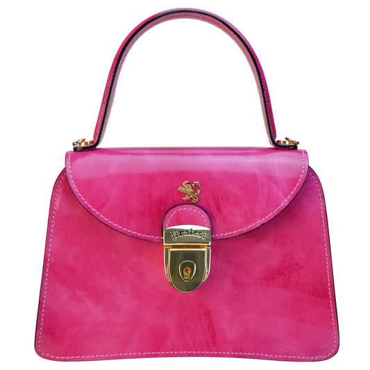 Pratesi Veneziano R285/M 소가죽 레이디 백 - Radica Fuchsia