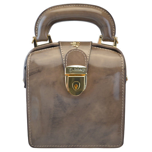 Pratesi Brunelleschi R120/L Handbag in genuine leather - Brunelleschi Grey - LQE