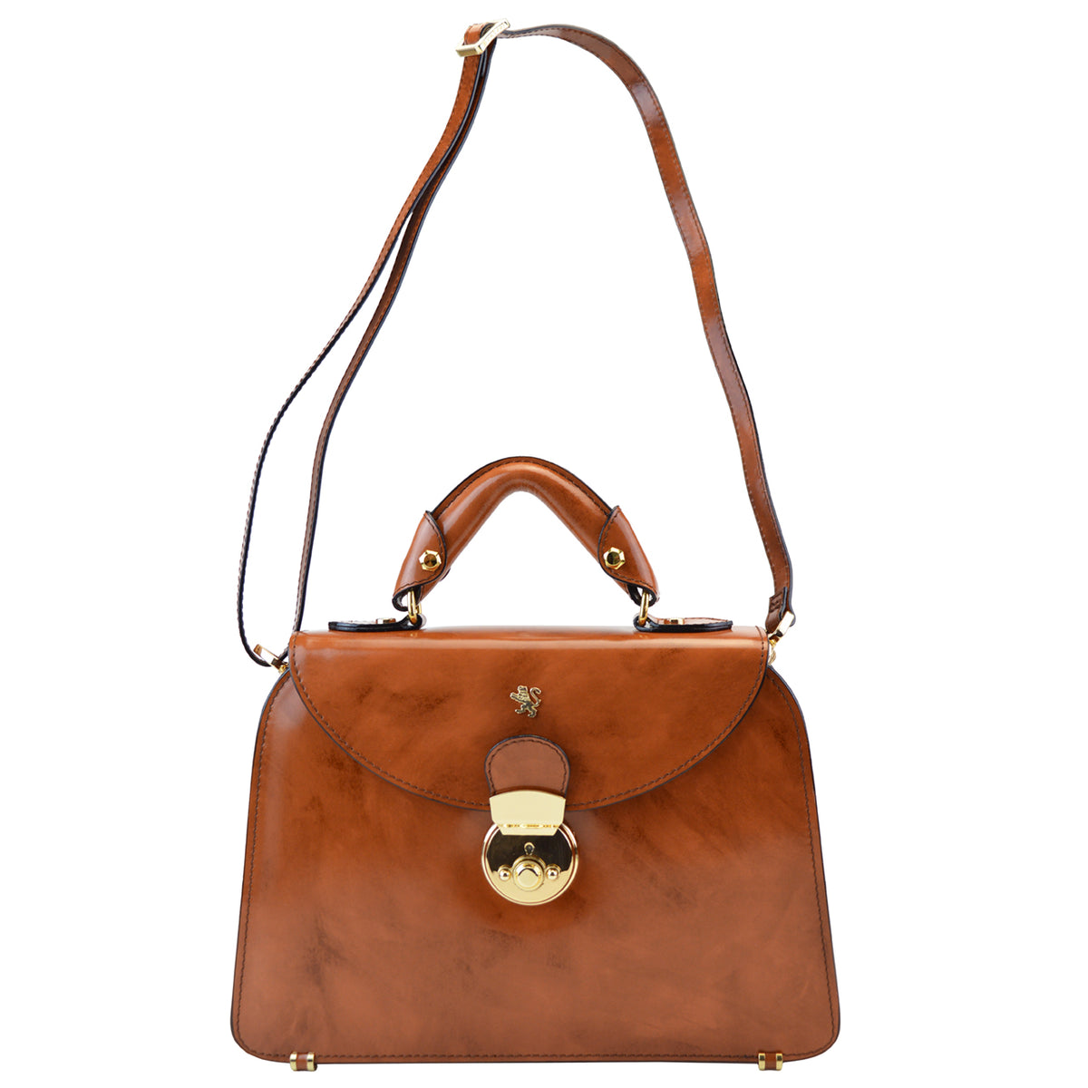 Pratesi Veneziano R285/P Small Lady Bag in cow leather - Radica Violet - cgpt2