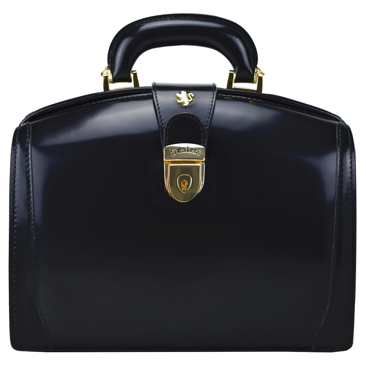 Pratesi Miss Brunelleschi Bag in genuine Italian leather - Black